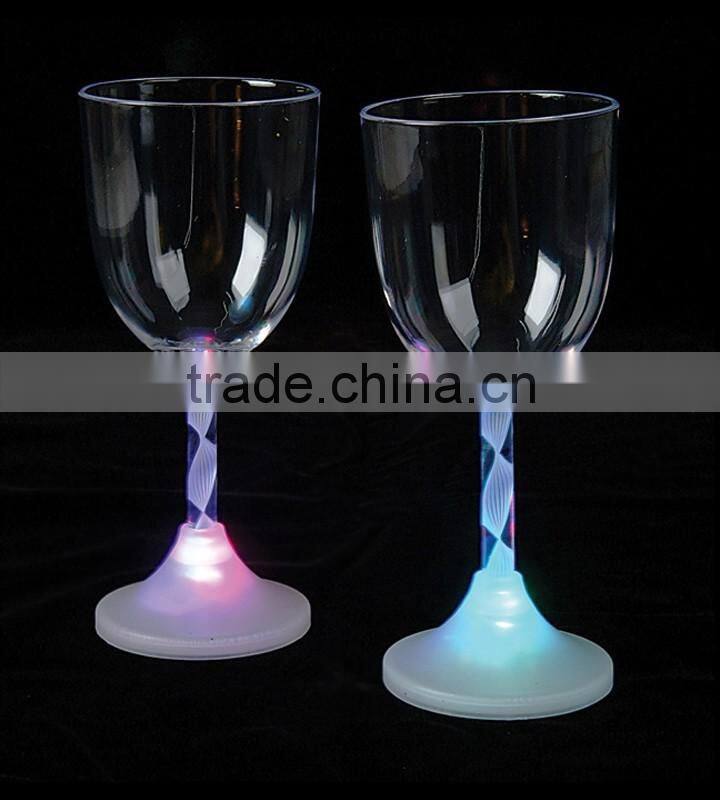 led Light up cups LED flashing wine glass