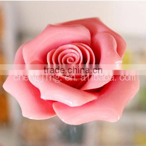 wholesale custom pink ceramic flowers gifts