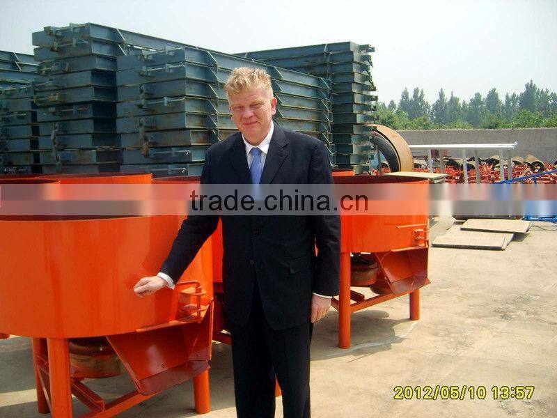 JD350/JD500 pan mixer concrete batching plant plant