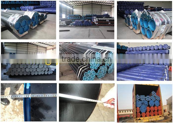 1/2" to 14" ASTM A106B/A53B Carbon Seamless Schedule 80 Black Steel Pipe In Large Stock