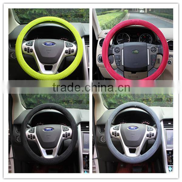 heat resistant purple silicone steering wheel cover