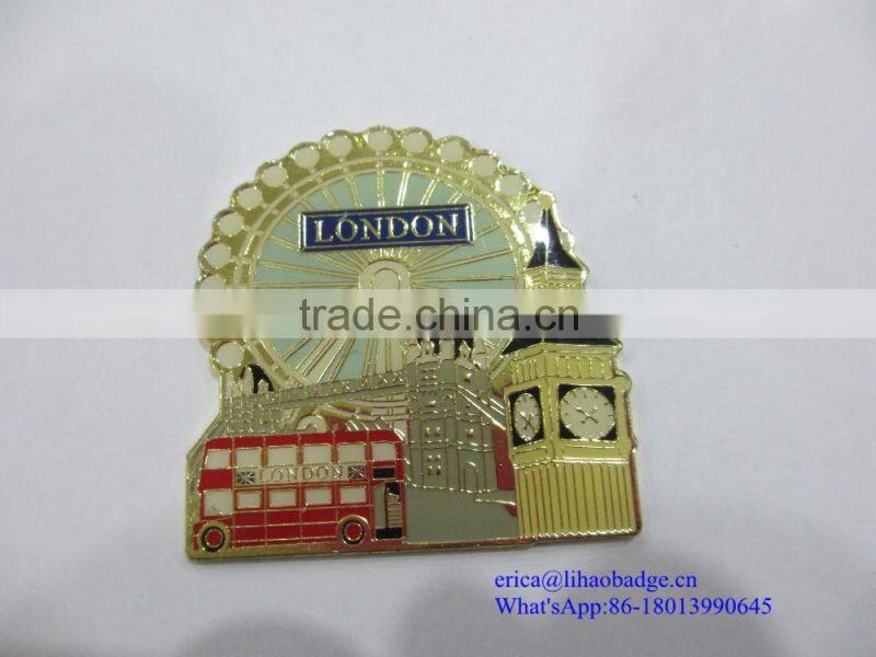 custom luxury 3d masonic brass lapel pin badge