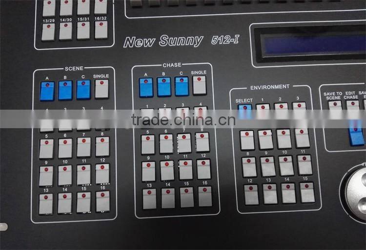 Three Years Warranty DMX512 Console DJ Lighting USB DMX Sunny 512 Controller