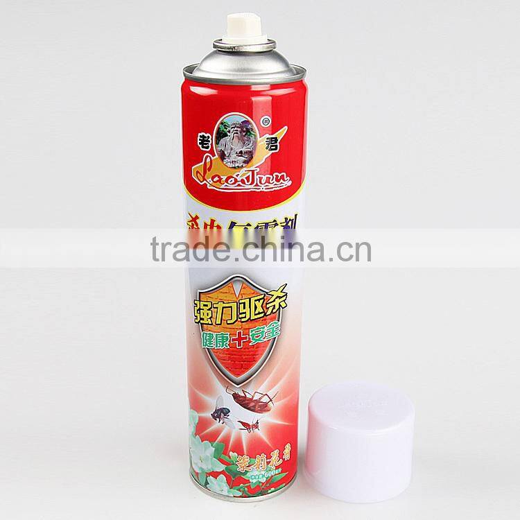 LAOJUN oil base cheap aerosol insecticide