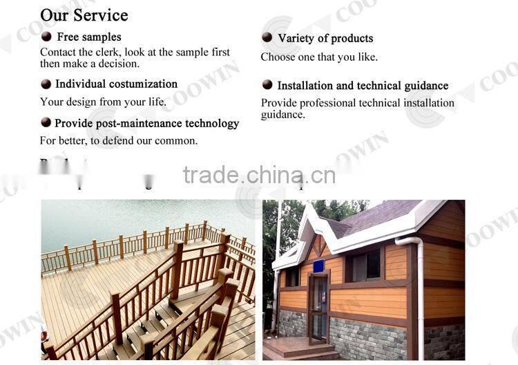 House decorative hollow plastic wood plank flooring