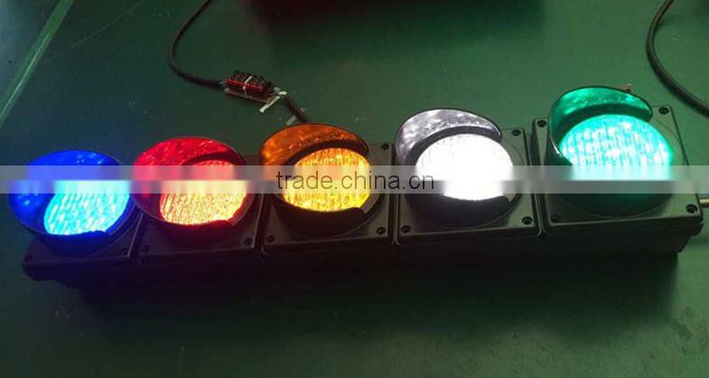 New invention five color 100mm small lamp traffic signal