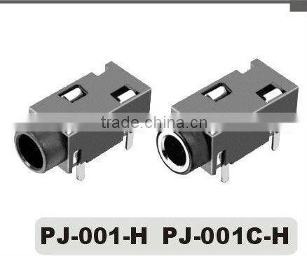 3.5mm mini phone jack PJ-001-H PJ-001C-H