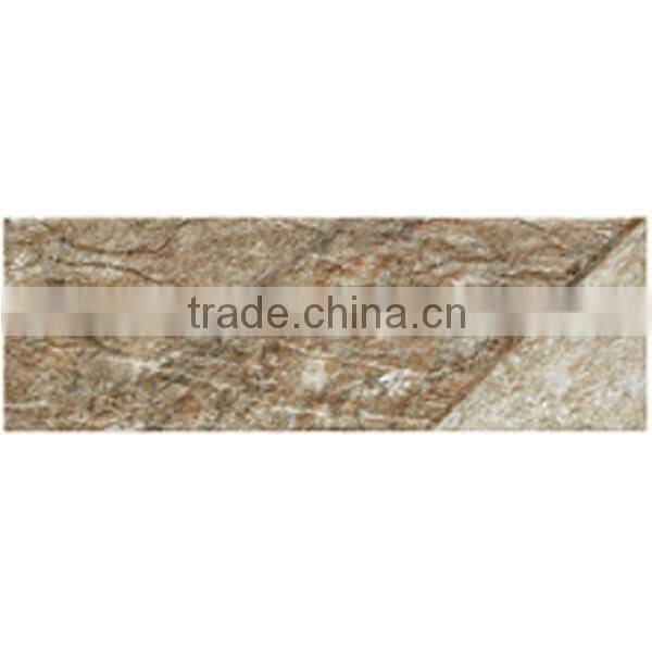 100x300mm MV3163 interlocking pattern cladding external deco wall tile