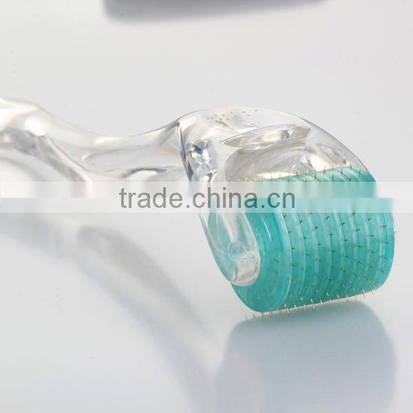 Titanium 192 needles dermaroller derma roller skin face beauty face massage roller