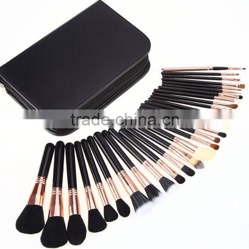 Rose gold makeup brush set 29pcs Utmost Soft Natural Hair Professional Makeup Brush