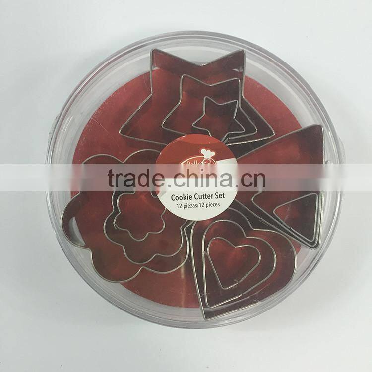 Cute & safe stainless steel Cookie Cutter Sets