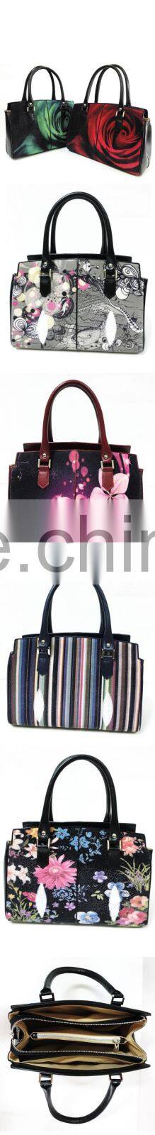 SMART CASUAL LADIES HANDBAGS, TOP HANDLE HANDBAGS WITH ADJUSTABLE SHOULDER STRAP, HIGH QUALITY GENUINE STINGRAY BAGS