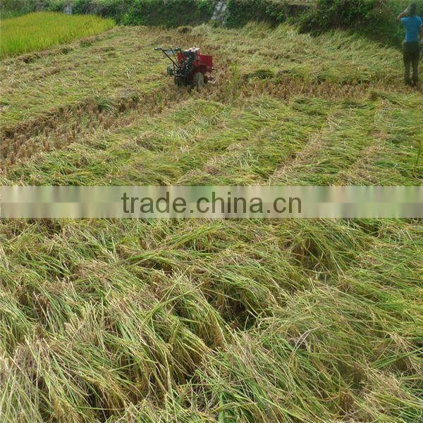 High efficiency rice reaper machine/rice harvester with low price for sale