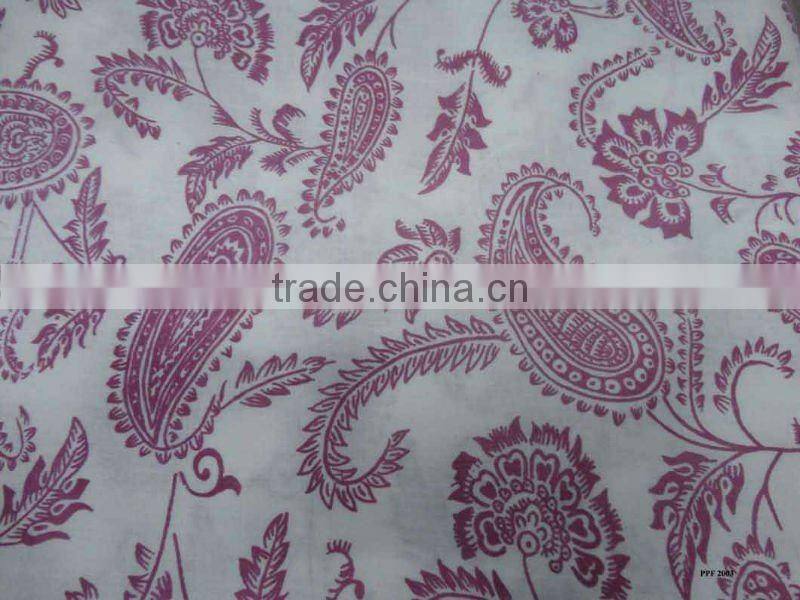 silk habotai printed