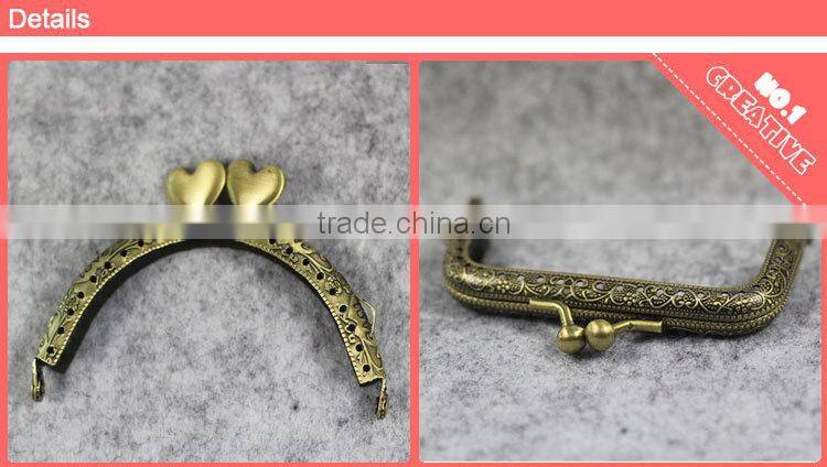 diy handmade fortune cookie coin purse with kiss locks