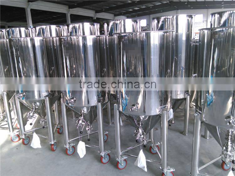 SS304/SS316L stainless steel 50l conical home brew fermenter