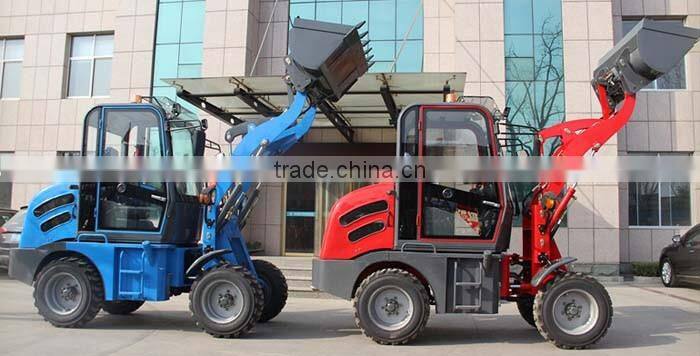 ZL08 mini wheel loader price with 25kW EUROIII engine and 0.5m3 bucket