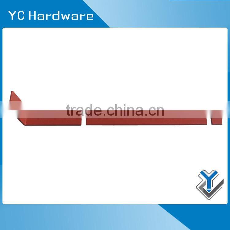 Small powder-coated mild steel L shaped wine rack bracket