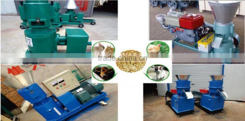 HJ-G003 AIO professional full-automatic Diesel drive animal feed pellet machine