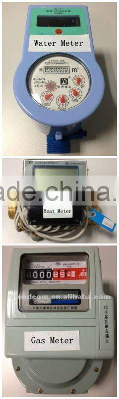 Wireless Hand-held reader/device for Water/Gas/Heat Meter reading