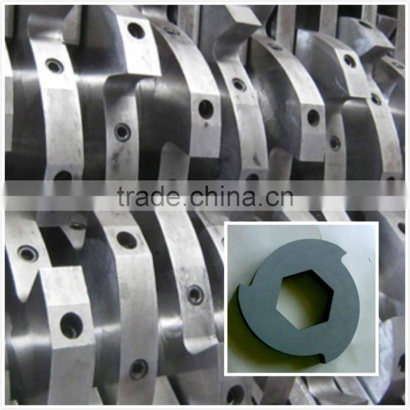 Tire shredder twin shaft shredder Guangzhou Shredder for sale