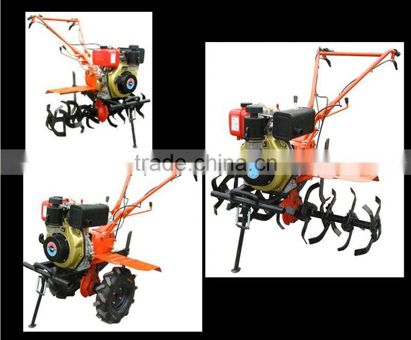 Multi-functional Farm Machine Diesel Cultivator With Grass Weeder Blades