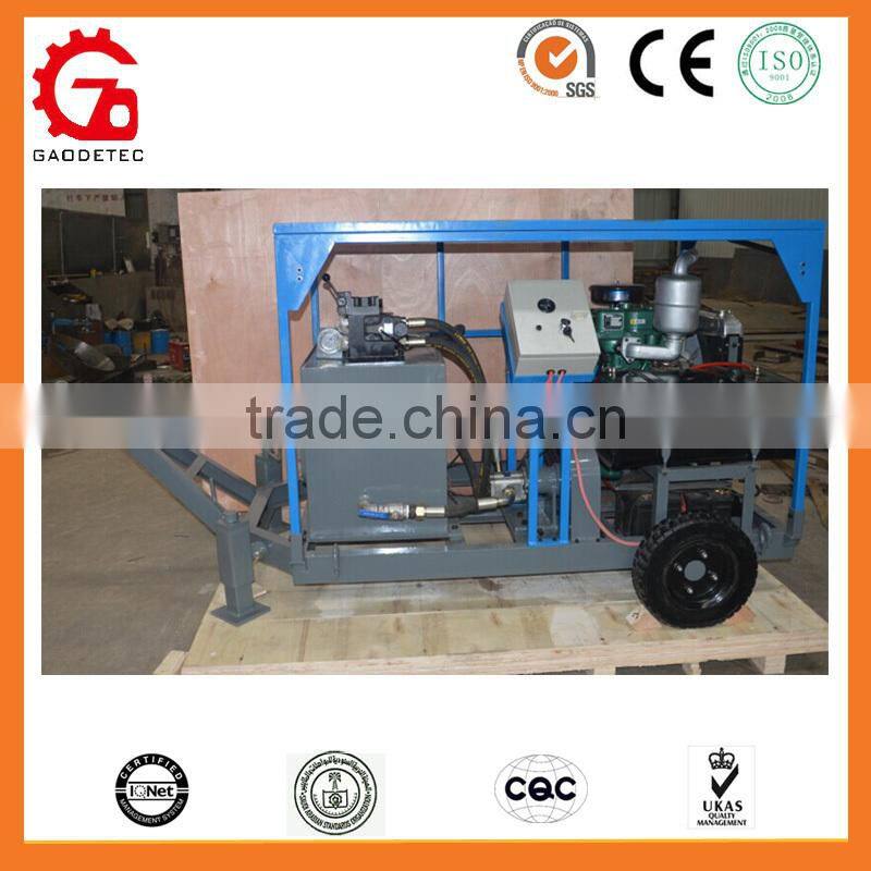 2016 Hot Sale Hydraulic Power Pack Unit with Air Cooling Diesel Engine