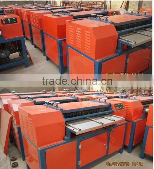 Canada Market Radiator crushing copper separating equipment wasted car radiator recycling machine