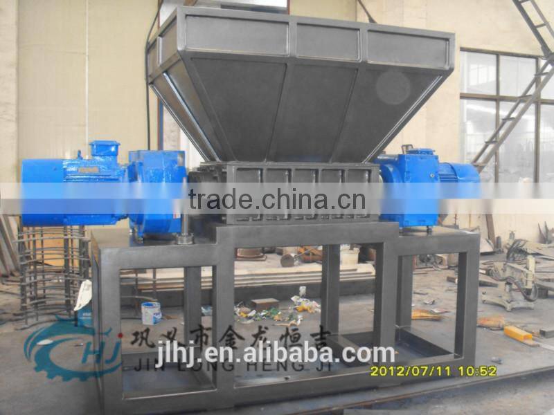 Double shaft shredder machine/plastic shredding machine for sale