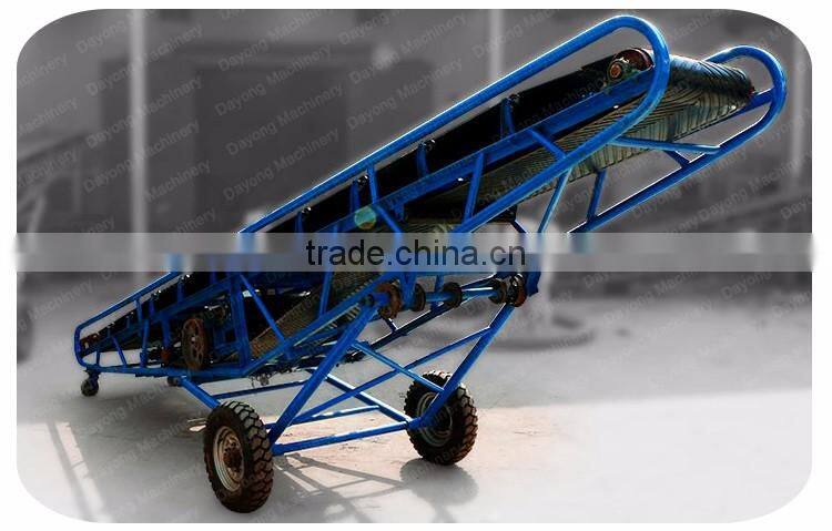 Heavy Duty Steel Belt Conveyor System For Construction