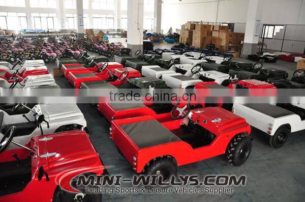 Mini Jeep Willy ATV For Children with Safety Belt