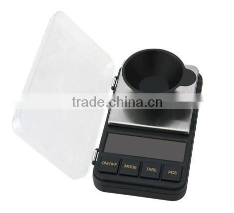 Black high accuracy 0.01 g electronic jewelry scale