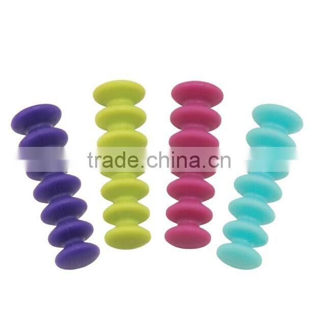 Silicone Flexible Wine Stopper Set