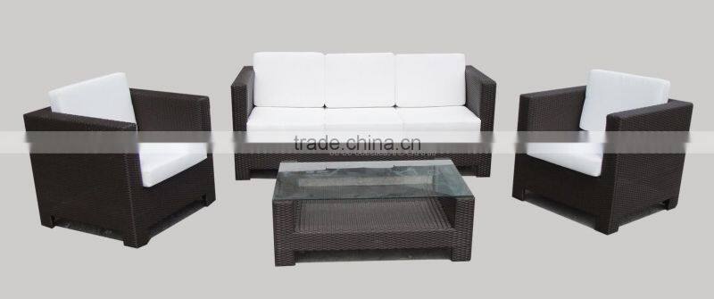 Outdoor Garden Furniture PE Rattan Sofa