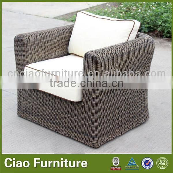 All weather use wicker sofa set patio furniture