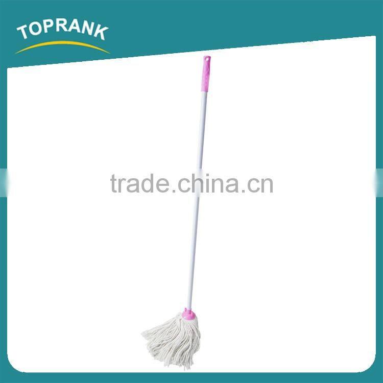 Toprank Household Cleaning Wet Sweep Cotton Yarn Mop Head Iron Handle Floor Cleaning Cotton Yarn Mop