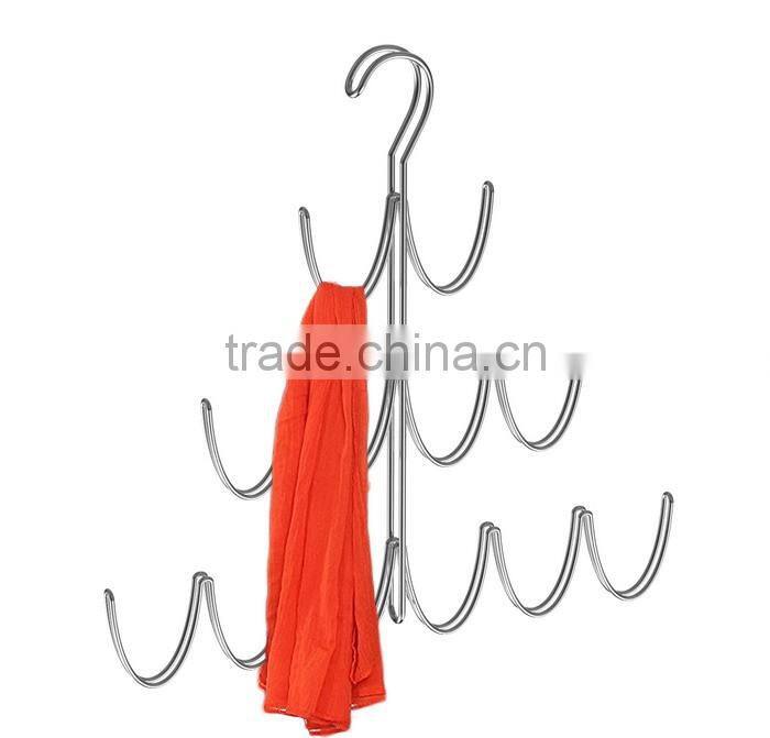 Multi-purpose Decrative Wire Hanging Closet Organizer Hanger