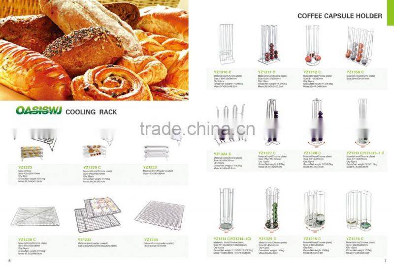 Dolce Gusto coffee pod drawer/metal iron coffee capsule holder-storage