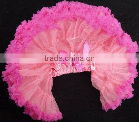 Petticoats ribbon dresses tutu pettiskirts with ribbon satin multicolor no moq