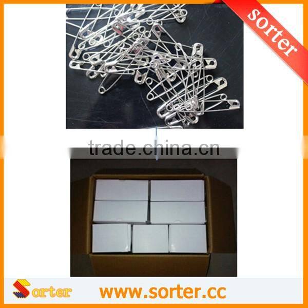 Nickel free safety pin