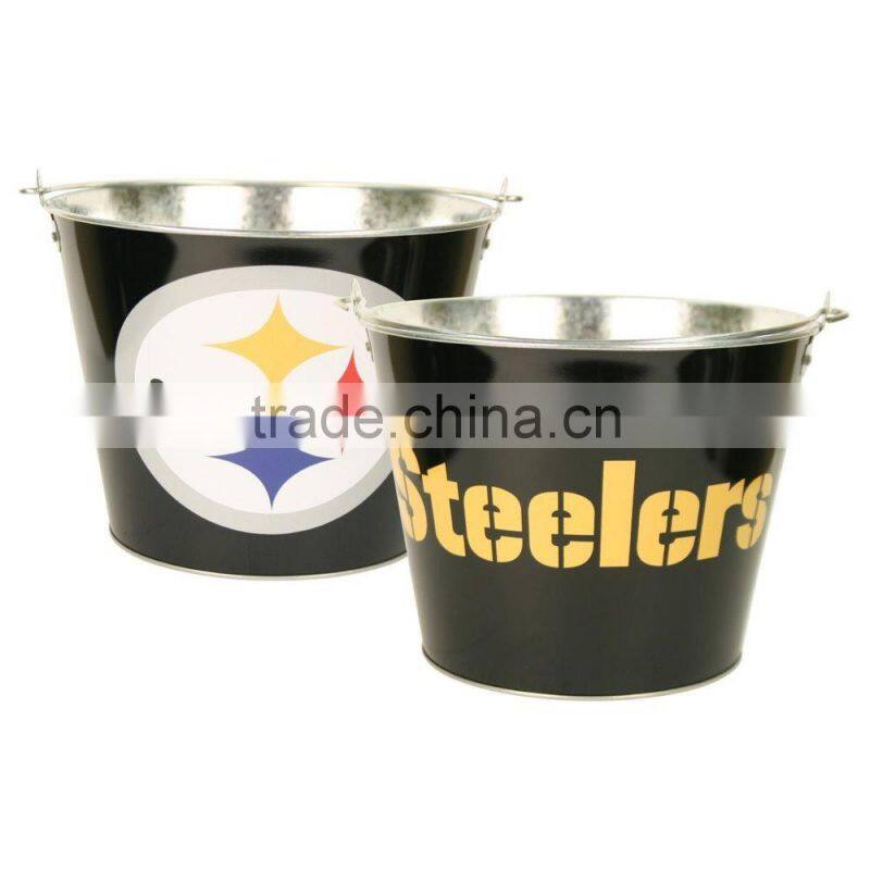 Hot Sales Metal Pail Mini Tin Bucket Halloween Candy Bucket