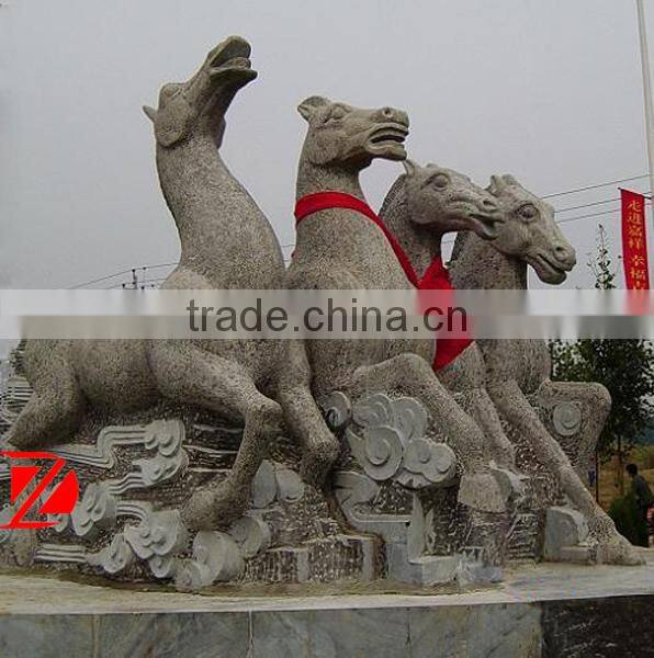 granite horse statue for garden