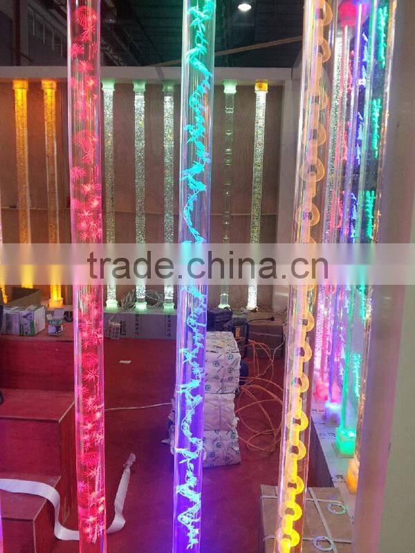 3D Laser Glass Pillars For Home Decoration