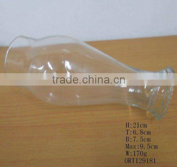 clear crown glass chimney