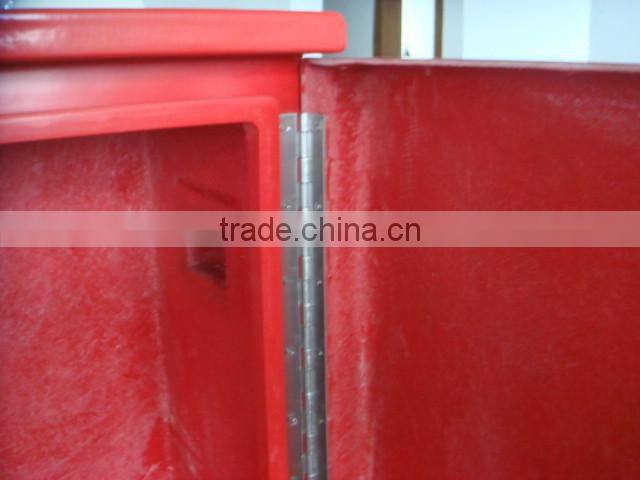 Glassfiber reinforced plastic GRP box fire extinguisher cabinet