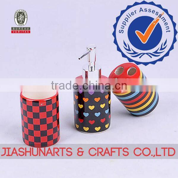 Decor bathroom Childrens Colorful Ceramic Bathroom Sets And Accessories