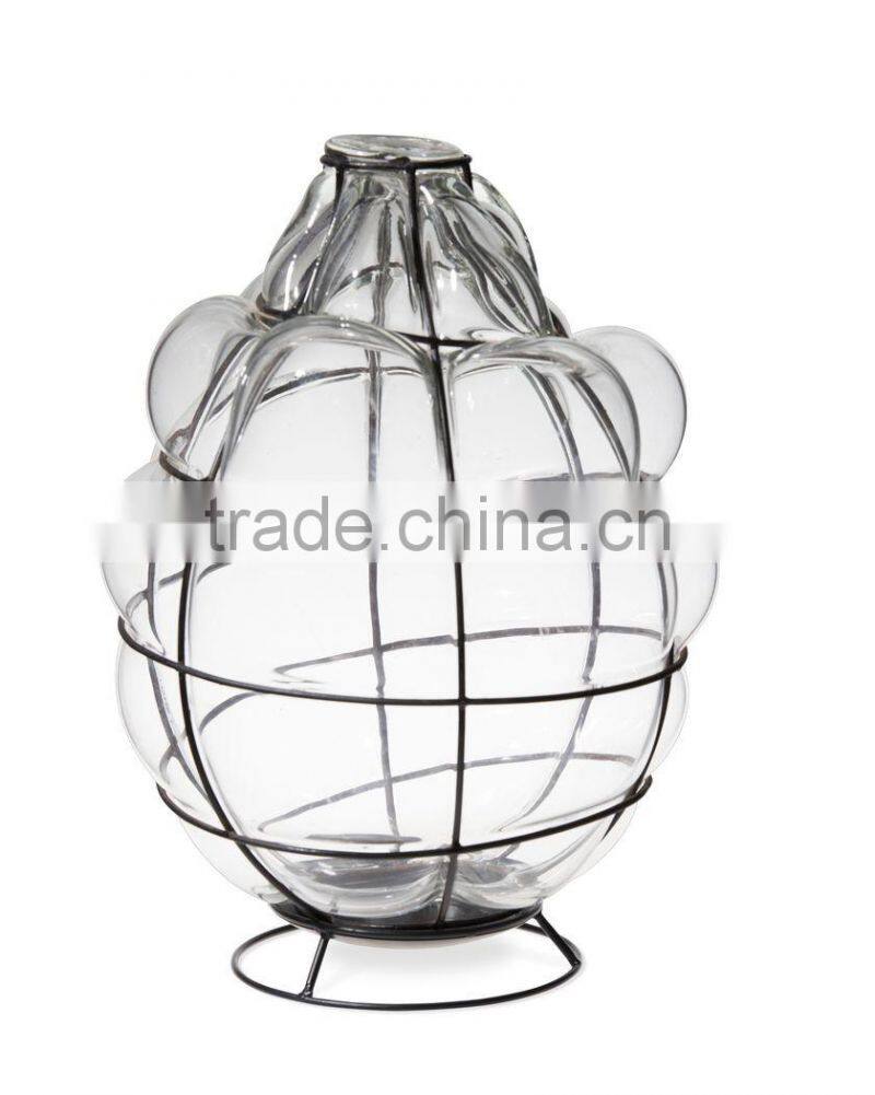 Creative Glass Candleholder For Home Decor Candle Lantern
