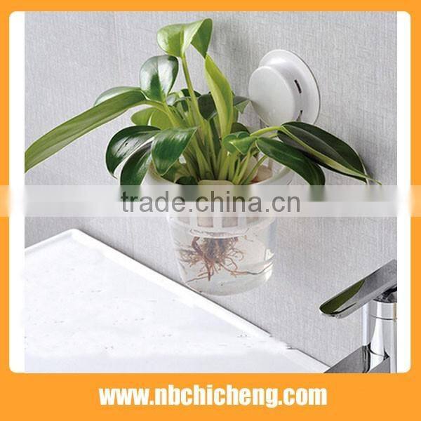 house water flower pot unique suction cup plant pot