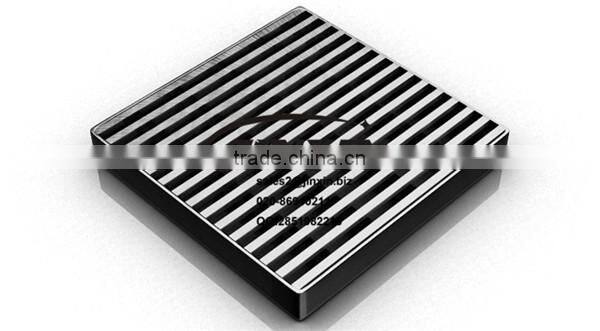JINXIN stainless steel drainage grating patio covers/airport drain system