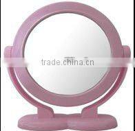 Heart Shape Round Table Cosmetic Mirror with two sides